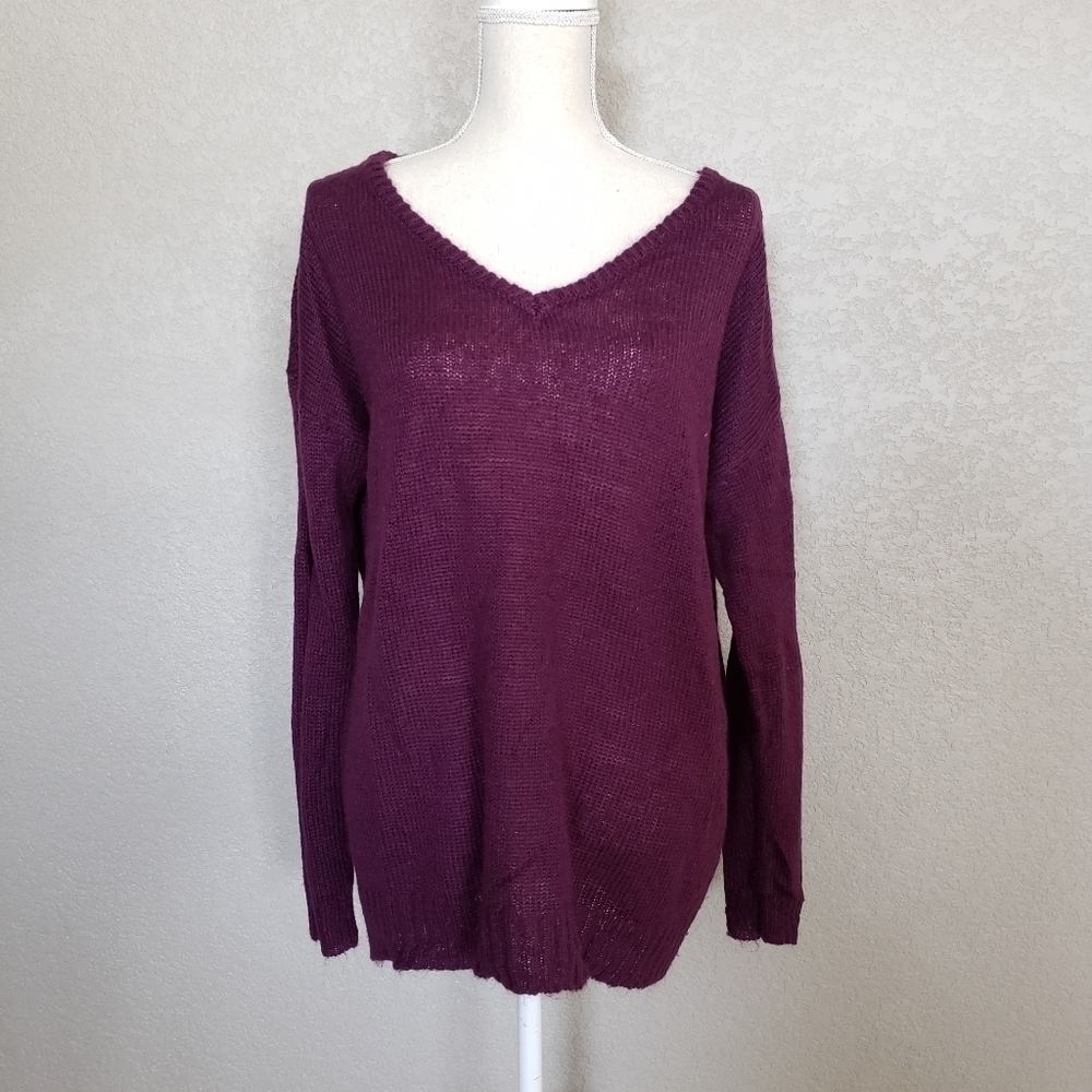 Justfab shear sweater size M